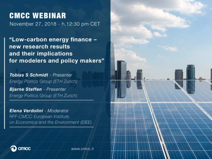 cmcc webinar