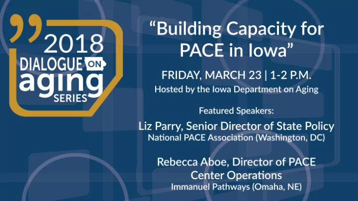 pace i ce in iowa