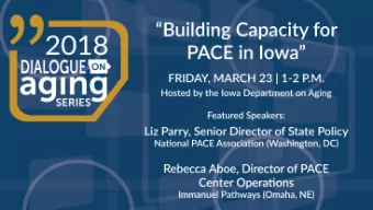 PACE i  CE in Iowa  Liz P  Parr  rry  Nati  tional P  PACE Associati  tion  PACE 101  101  What i