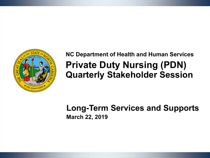 private duty nursing pdn