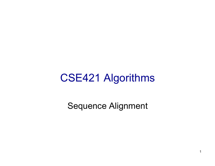 cse421 algorithms