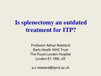 treatment for itp