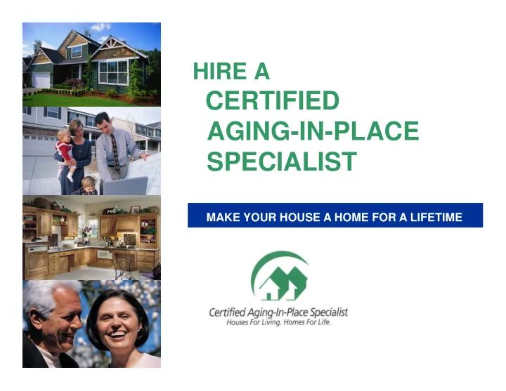 certified aging in place specialist