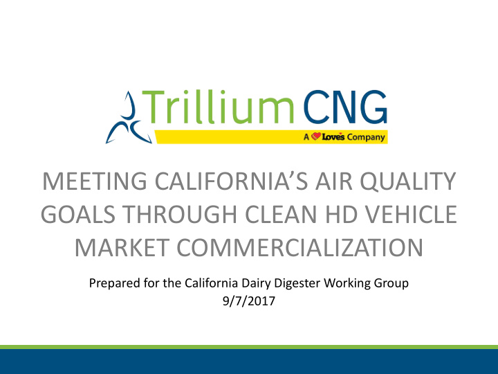 meeting california s air quality goals through clean hd