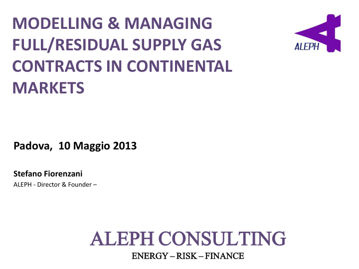 aleph consulting