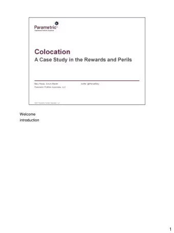 1  AKA, my company would like you to know nothing in this presentation should be  construed as