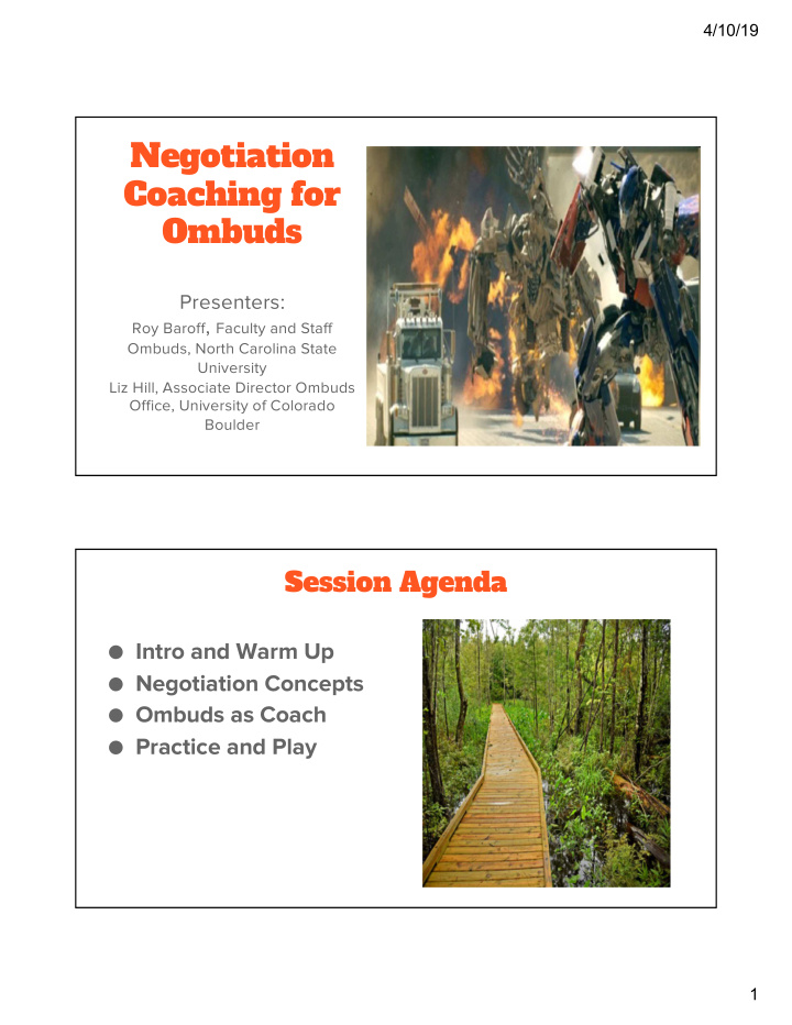 negotiation coaching for ombuds