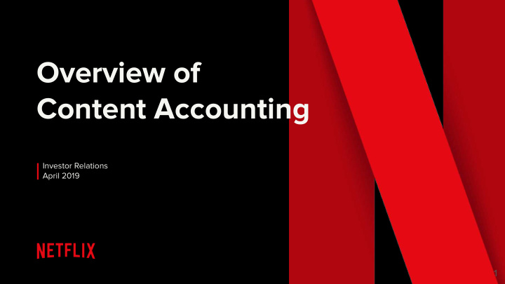overview of content accounting
