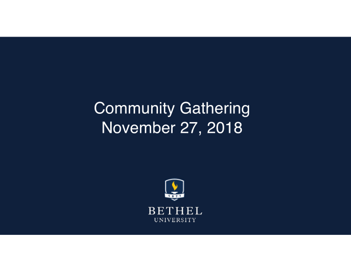 community gathering november 27 2018 cabinet criteria to