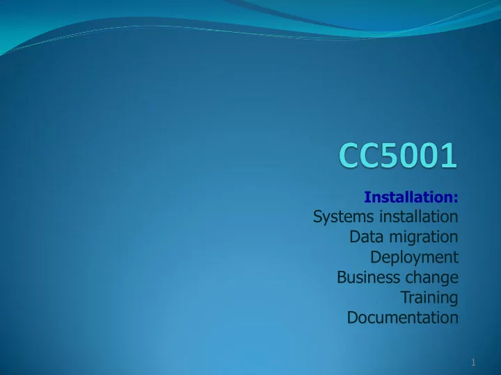 documentation