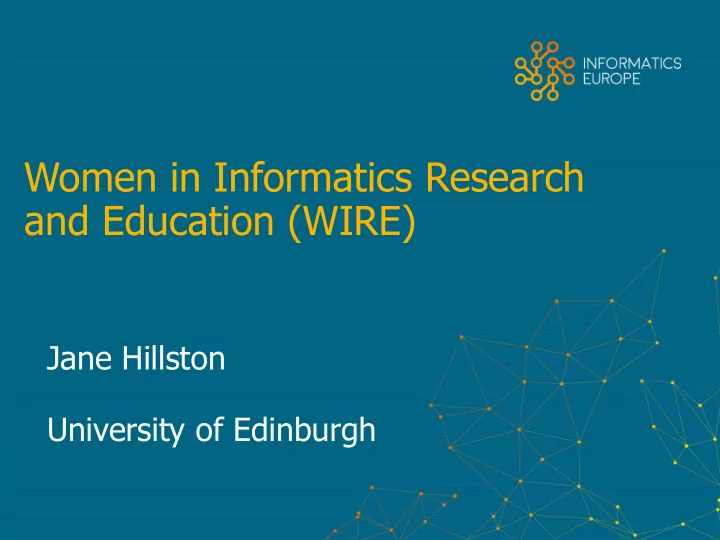 and education wire