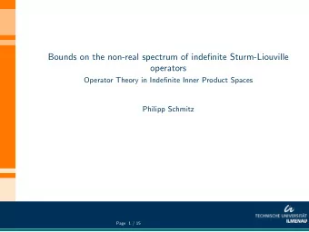 Bounds on the non-real spectrum of indefinite Sturm-Liouville  operators  Operator Theory in