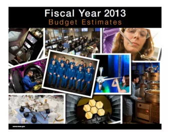 1  NASA and the nation are embarking on an ambitious  program of space exploration that will build