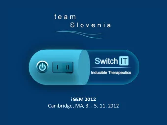 Cambridge, MA, 3. - 5. 11. 2012 Amsterdam, 6.  7. 10. 2012  Standard therapy with Biological