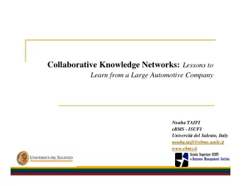 Outline  The purpose of this research:  Scientific Background and Tentative Model  Case study of