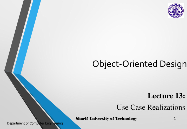 object oriented design