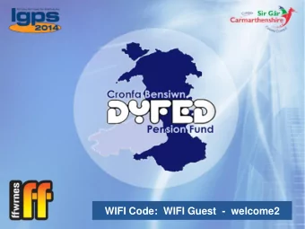 WIFI Code:  WIFI Guest  -  welcome2 Welcome  IMPORTANT  -  Housekeeping Notice:  1)    Fire Alarms