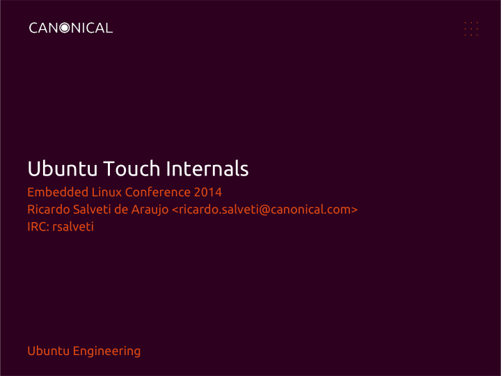 ubuntu touch internals