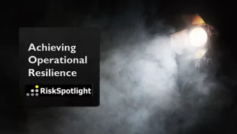 Co-Founder and CRO @ RiskSpotlight (last 7 years)  Passionate about utilising risk management as a