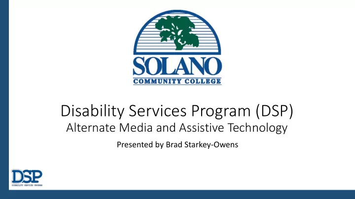 disability services program dsp