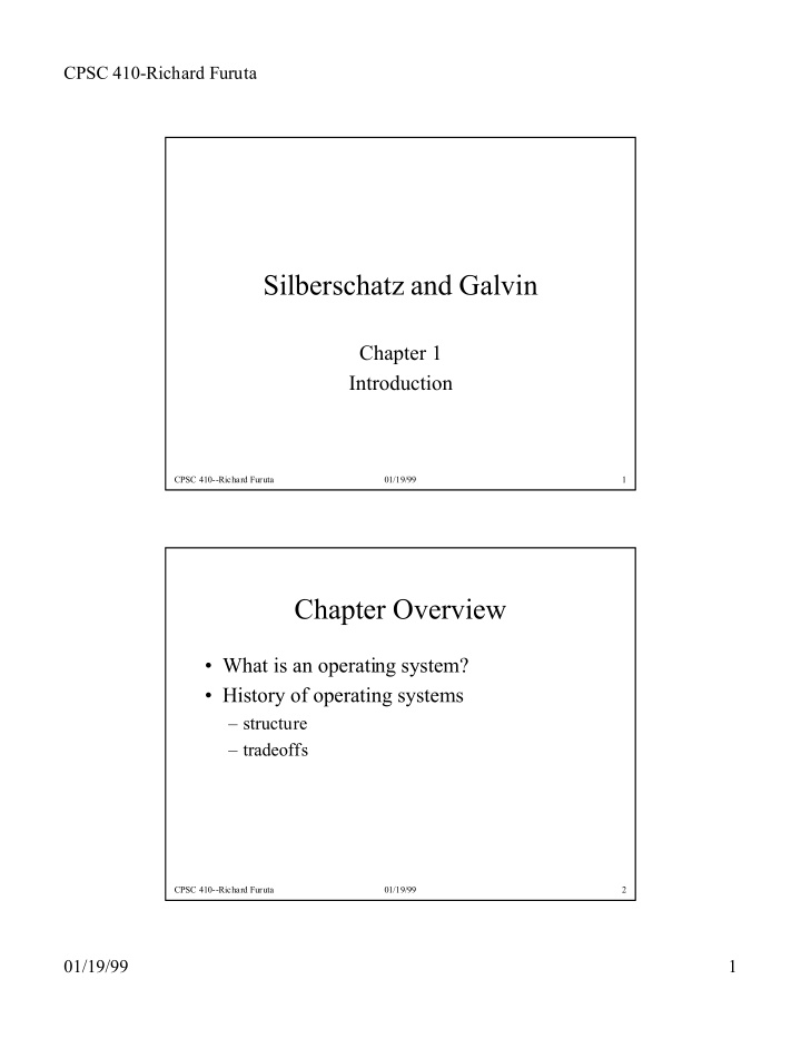 silberschatz and galvin