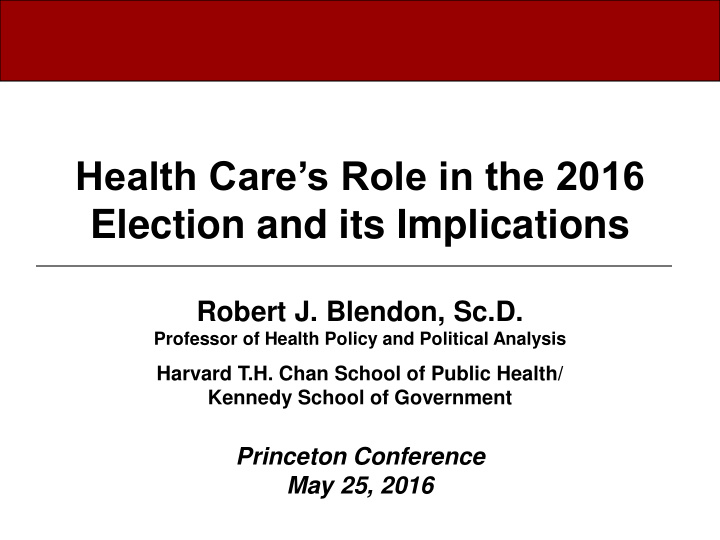 health care s role in the 2016