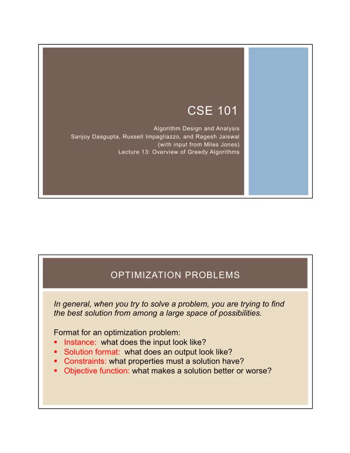 cse 101