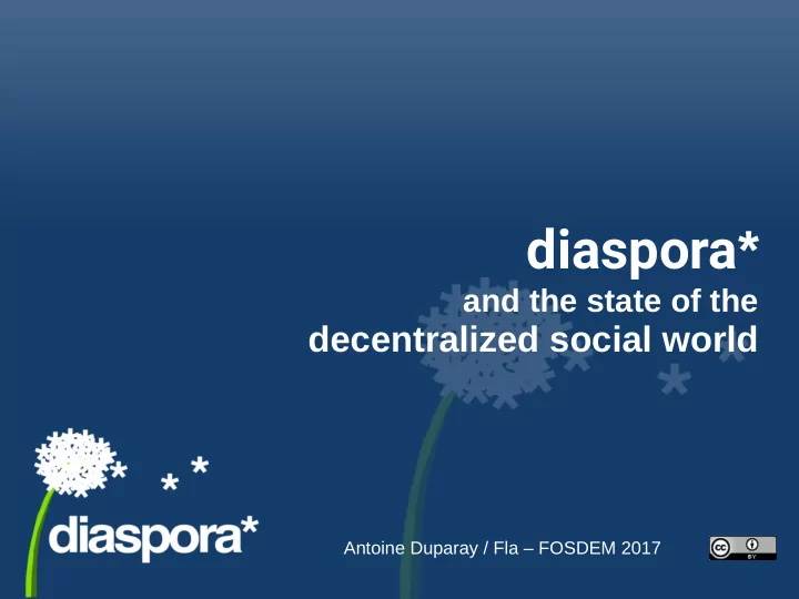 diaspora