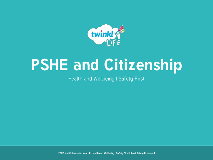 pshe and citizenship