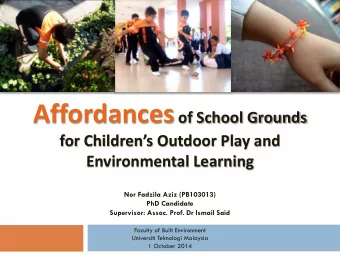 Introduction  The quality of life and of the environment can never be improved   without an