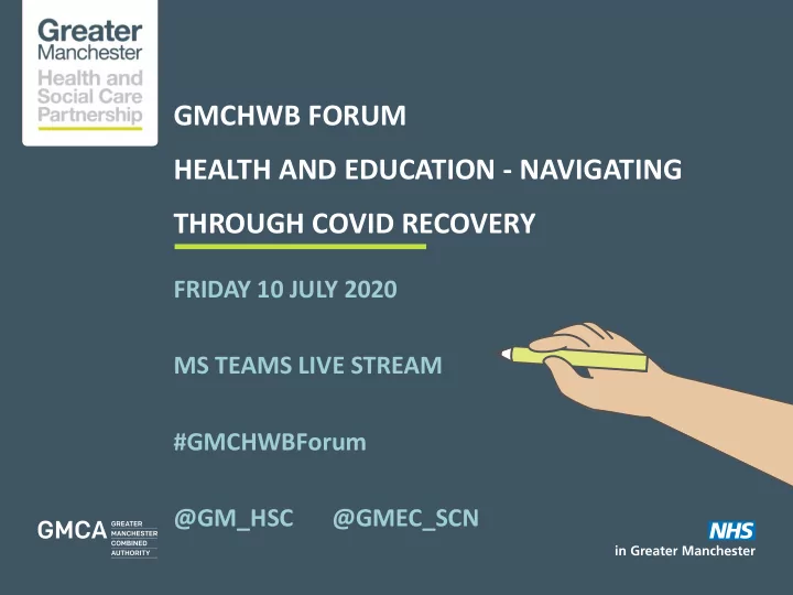 gmchwb forum