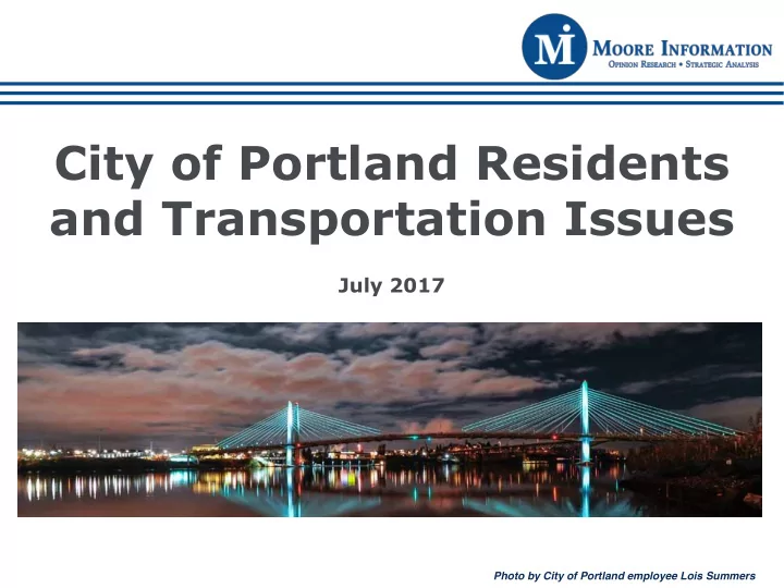 and transportation issues