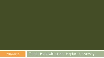 SPATIAL SEARCHES IN  ASTRONOMY DATABASES  MULTI-DIMENSIONAL INDEXING FOR  SIMULATIONS AND