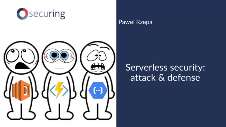 serverless security attack defense