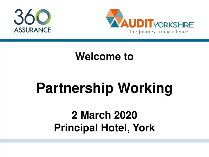 partnership working