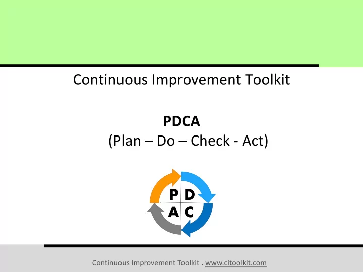 pdca