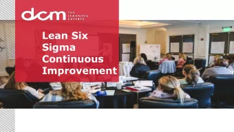 Lean Six Sigma  Continuous  Improvement  padraig.mccabe@dcmlearning.ie  PDCA  Cycle of