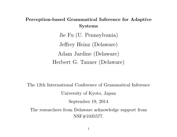 jie fu u pennsylvania jeffrey heinz delaware adam jardine