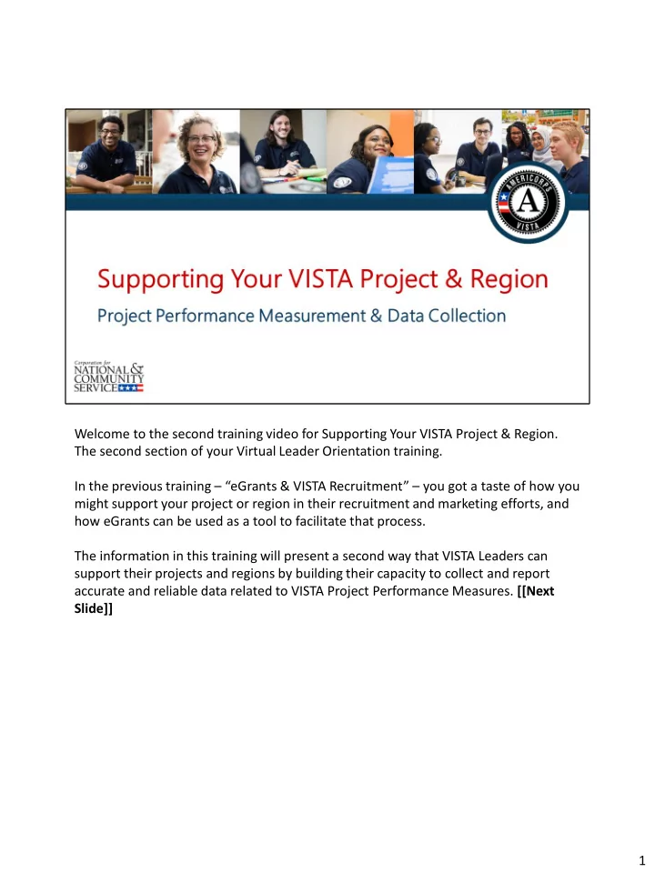 might support your project or region in their recruitment