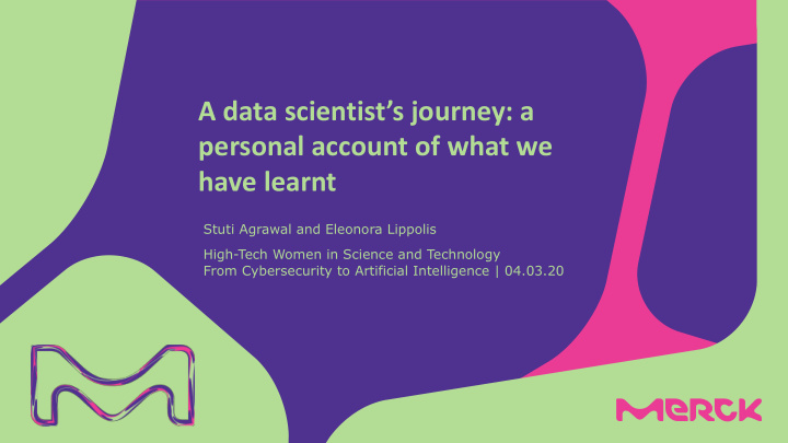 a data scientist s journey a personal account of what we