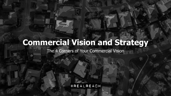 commercial vision and strategy