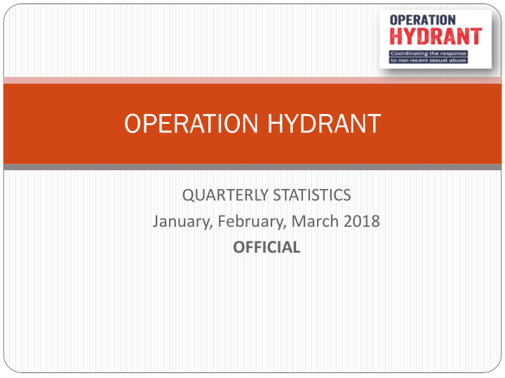 operation hydrant