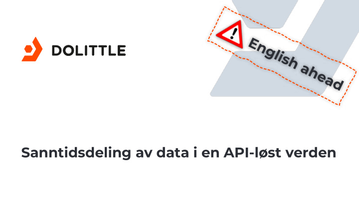 sanntidsdeling av data i en api l st verden what is event