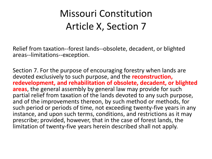 missouri constitution article x section 7
