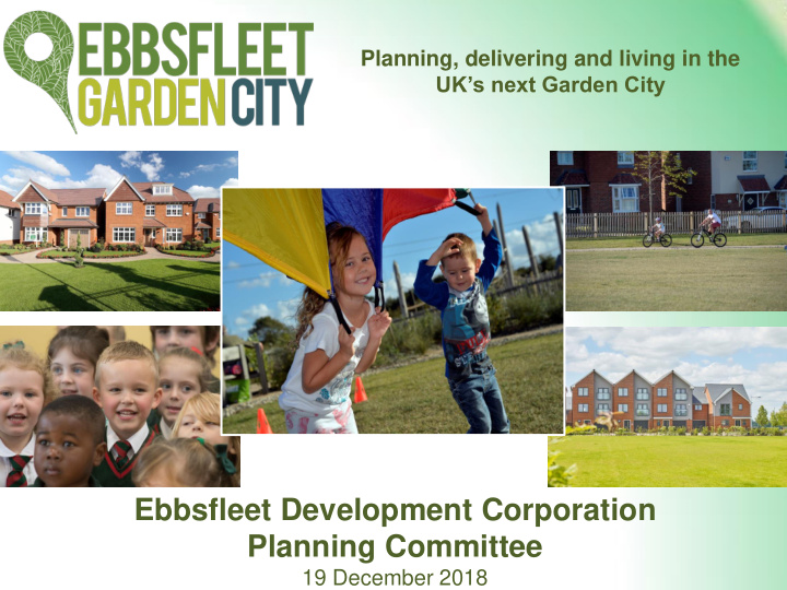 ebbsfleet development corporation planning committee