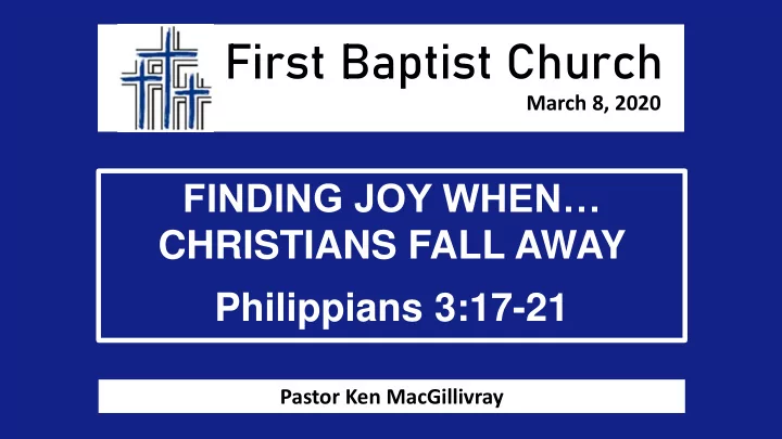 first baptist church