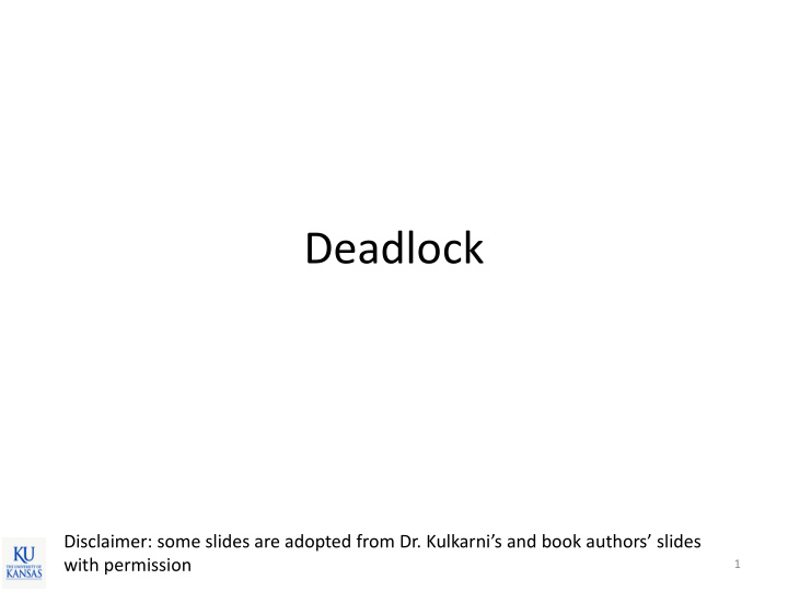 deadlock