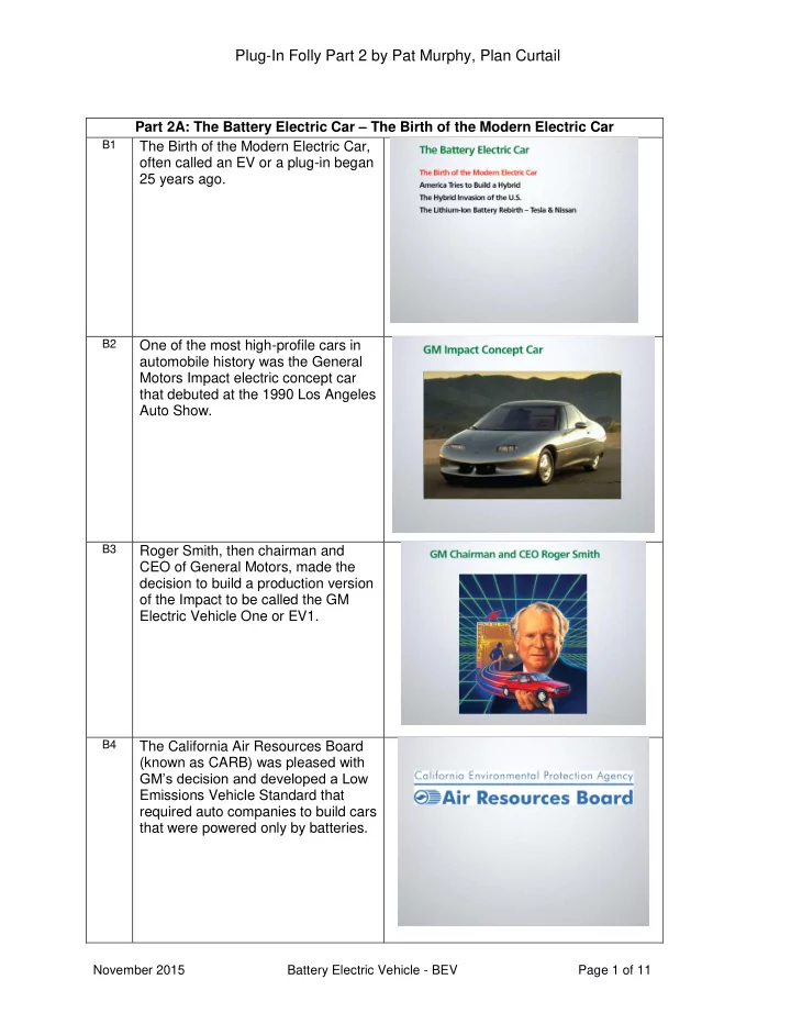 plug in folly part 2 by pat murphy plan curtail part 2a