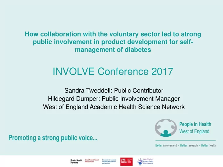 involve conference 2017