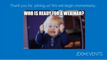 Thank you for  joining us! We will begin momentarily  Pricing a Digital Event  Pricing a Digital